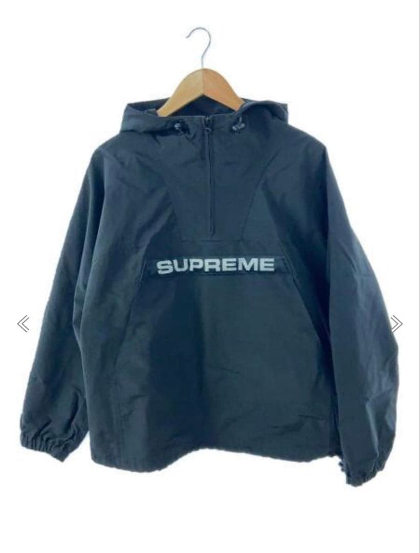 Supreme ブラック ナイロンジャケット