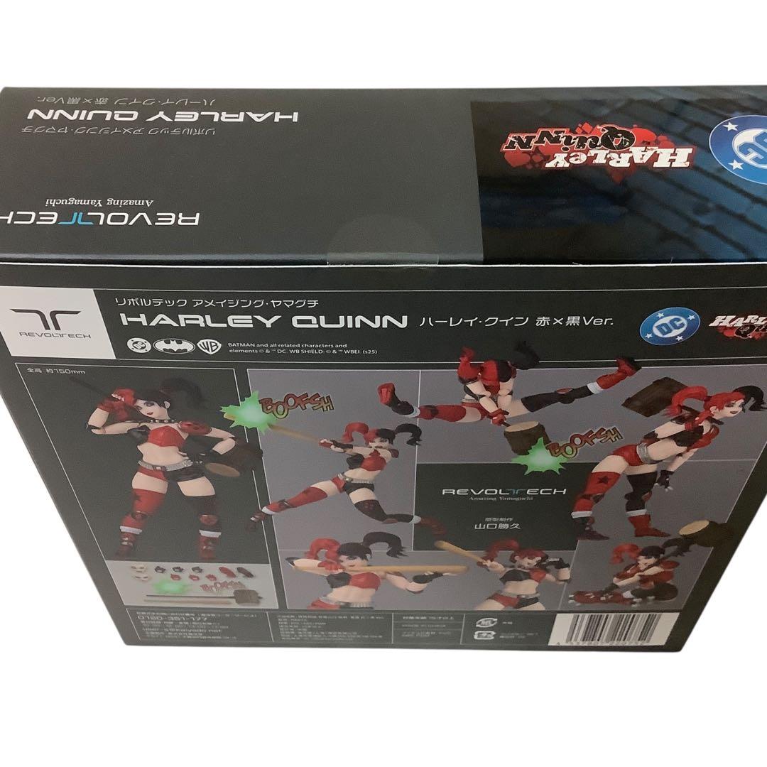 【特典付】リボルテック　アメイジング・ヤマグチ　ハーレイ・クイン　赤×黒Ver.
