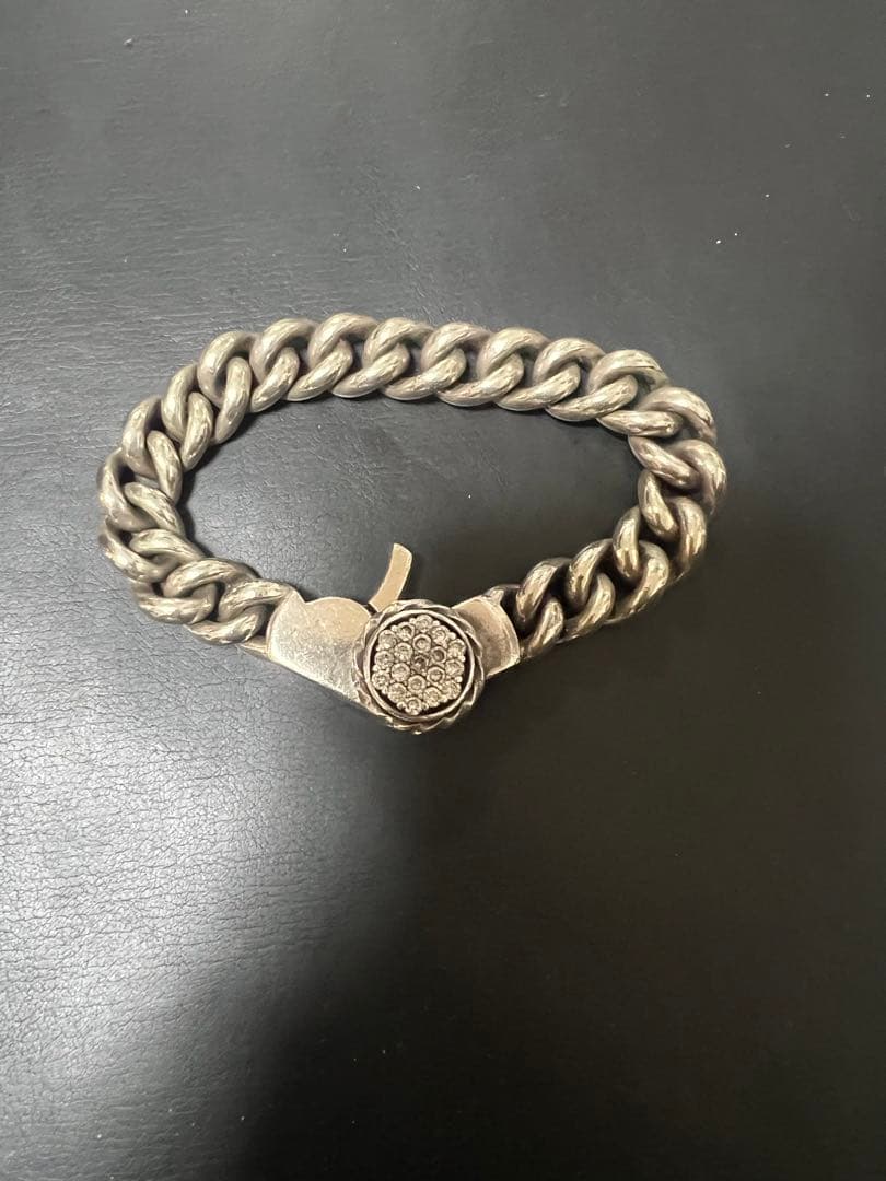 AQUASILVER シルバー チェーンブレスレット