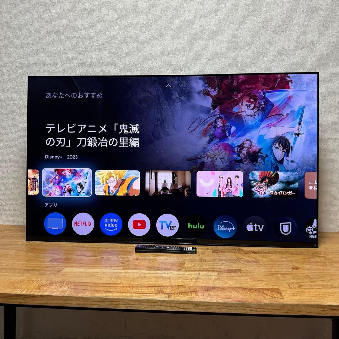 SONY 65V型 4K 有機EL テレビ BRAVIA XRJ-65A95K