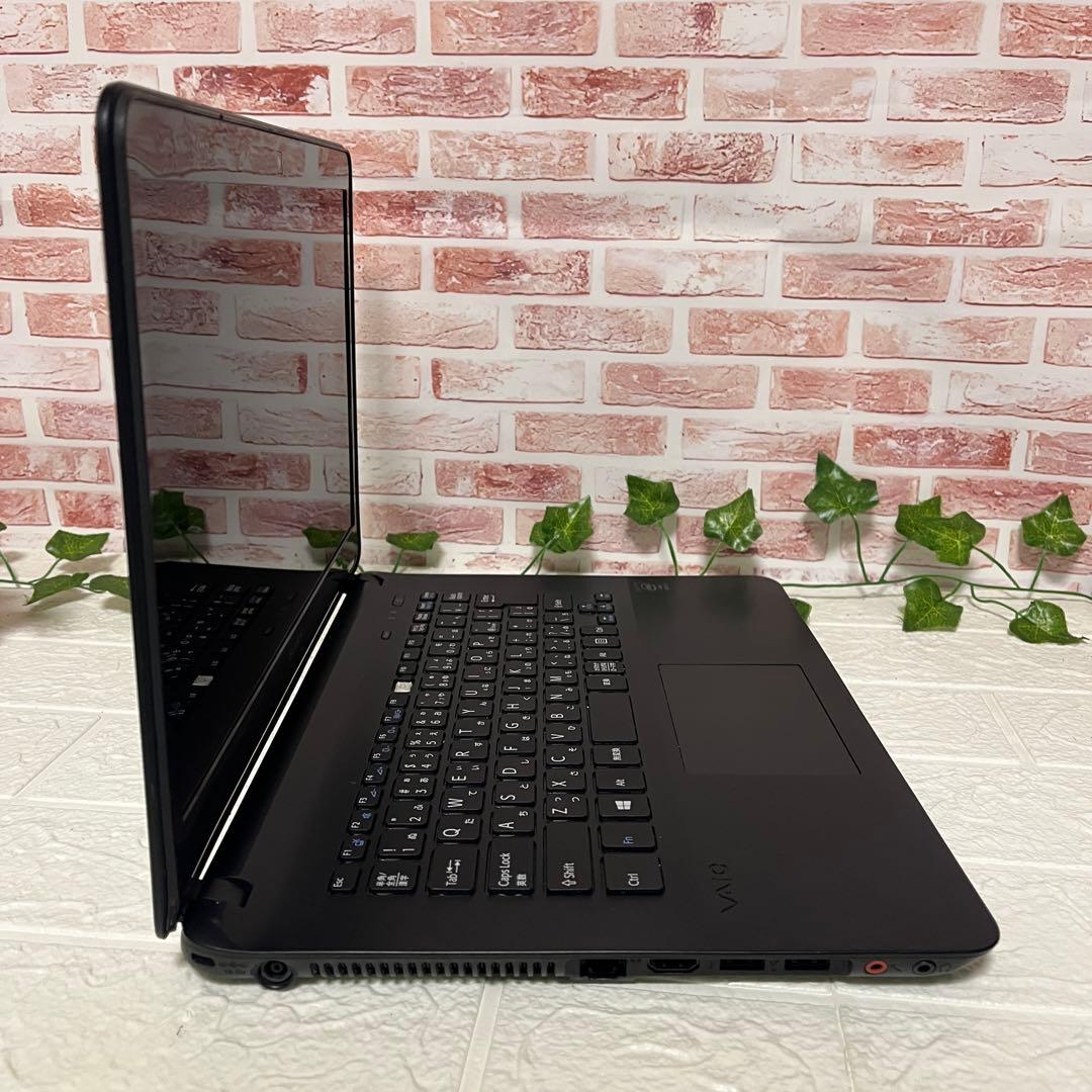 SONY中古SSD128GB メモリ8GB★SVF カメラ ノートパソコン359