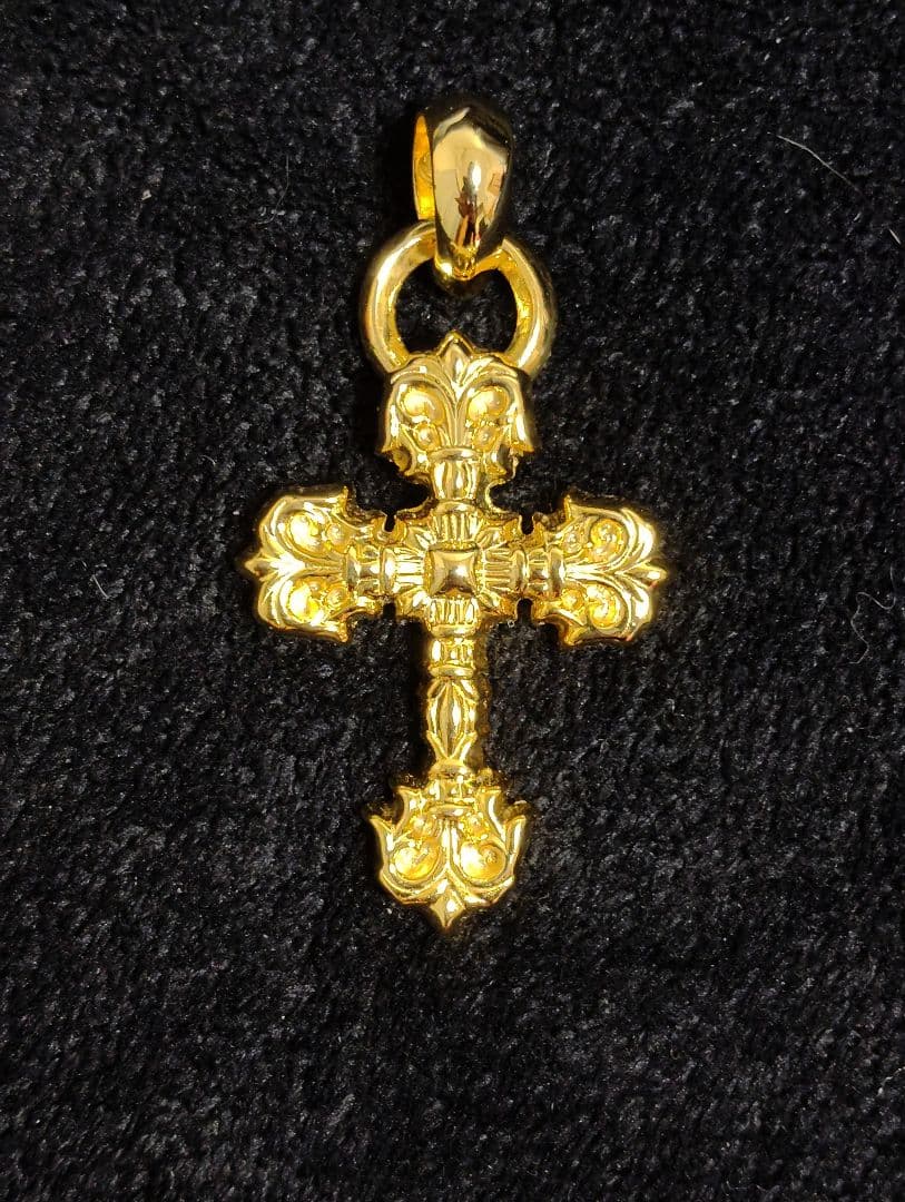 クロムハーツ　フィリグリークロスxs（22kコーティング）