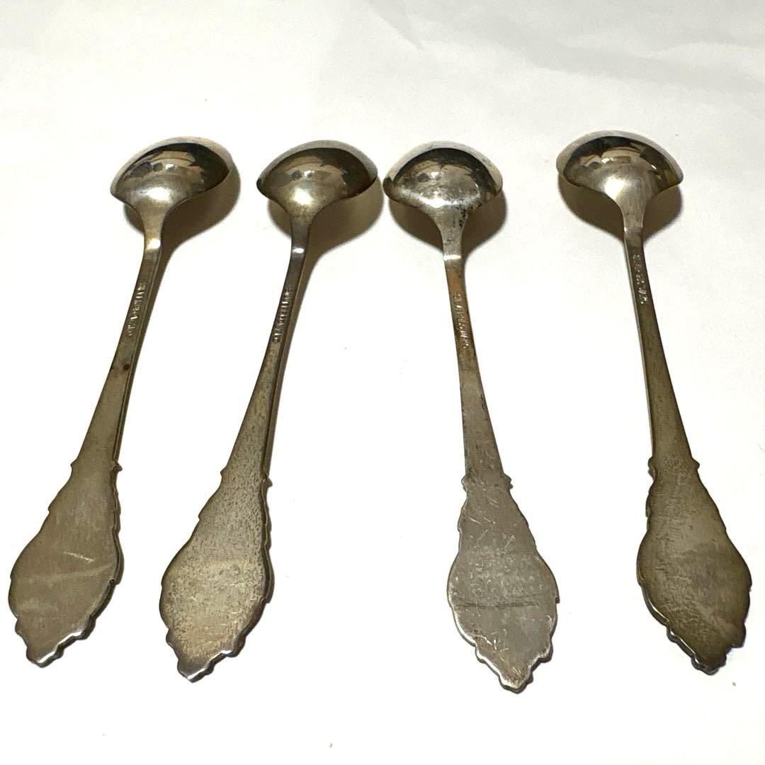 WAKO製　ロータリークラブ記念　銀製スプーン4本 SILVER950