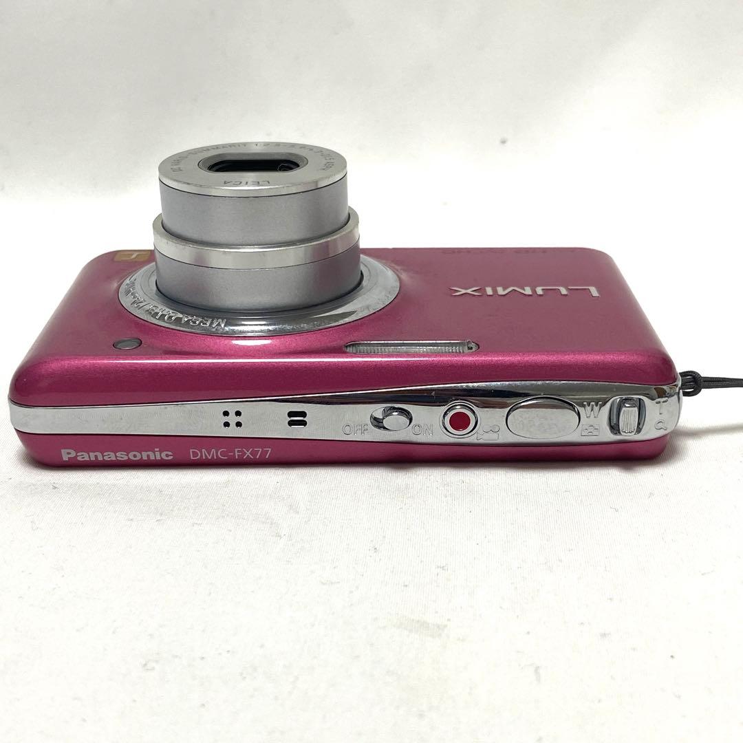 Panasonic LUMIX DMC-FX77 ピンク デジタルカメラ