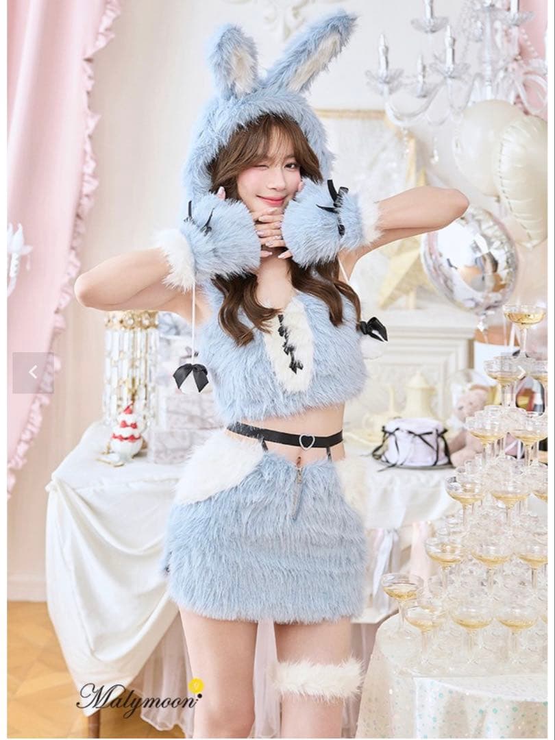 マリームーン ディアハートメルティバニー《コスプレ8点セット》