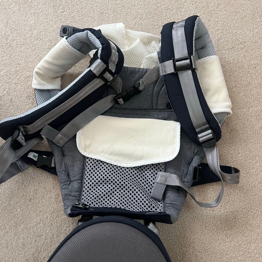 超美品　ミキハウス × ポグネー ベビーキャリア 抱っこ紐