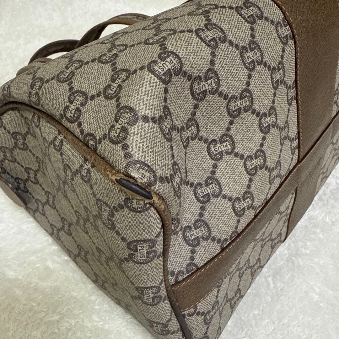 オールドグッチ グッチプラス GGボストンバッグ
