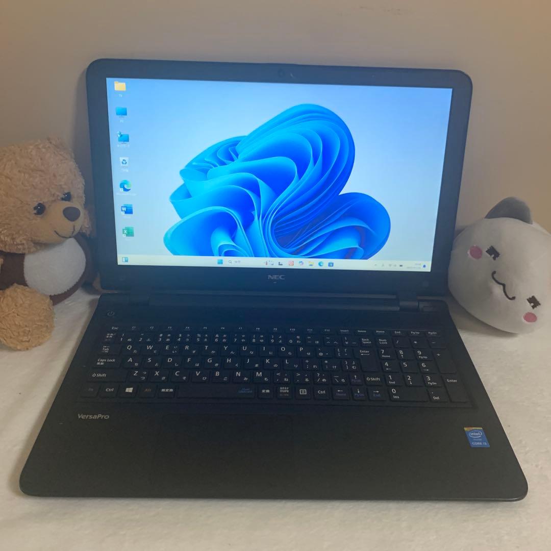 NEC VersaPro ノートPC Intel i3 8GB RAM