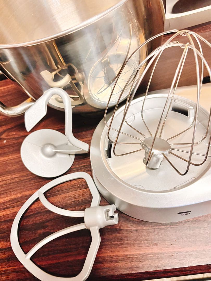 スタンドミキサー・卓上ミキサー・ステンレス製・8L