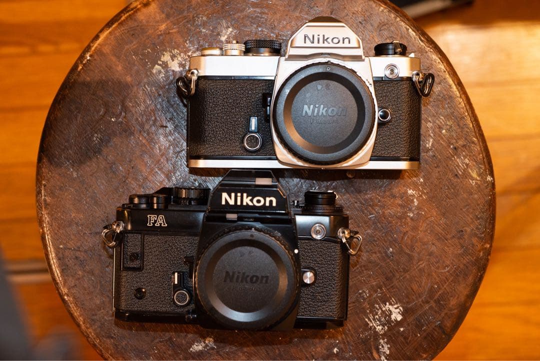 Nikon FA ブラック ＋ FM シルバー 動作品 2台セット