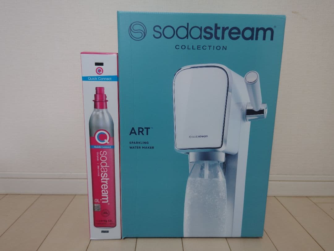 【新品】SodaStreamソーダストリームART スターターキット ホワイト