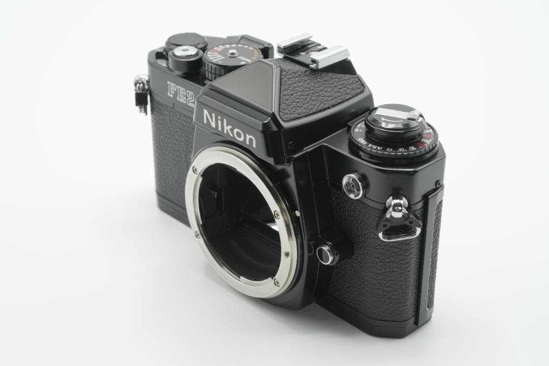 【動作確認済】Nikon FE2 35mmフィルムカメラ ブラック 本体のみ