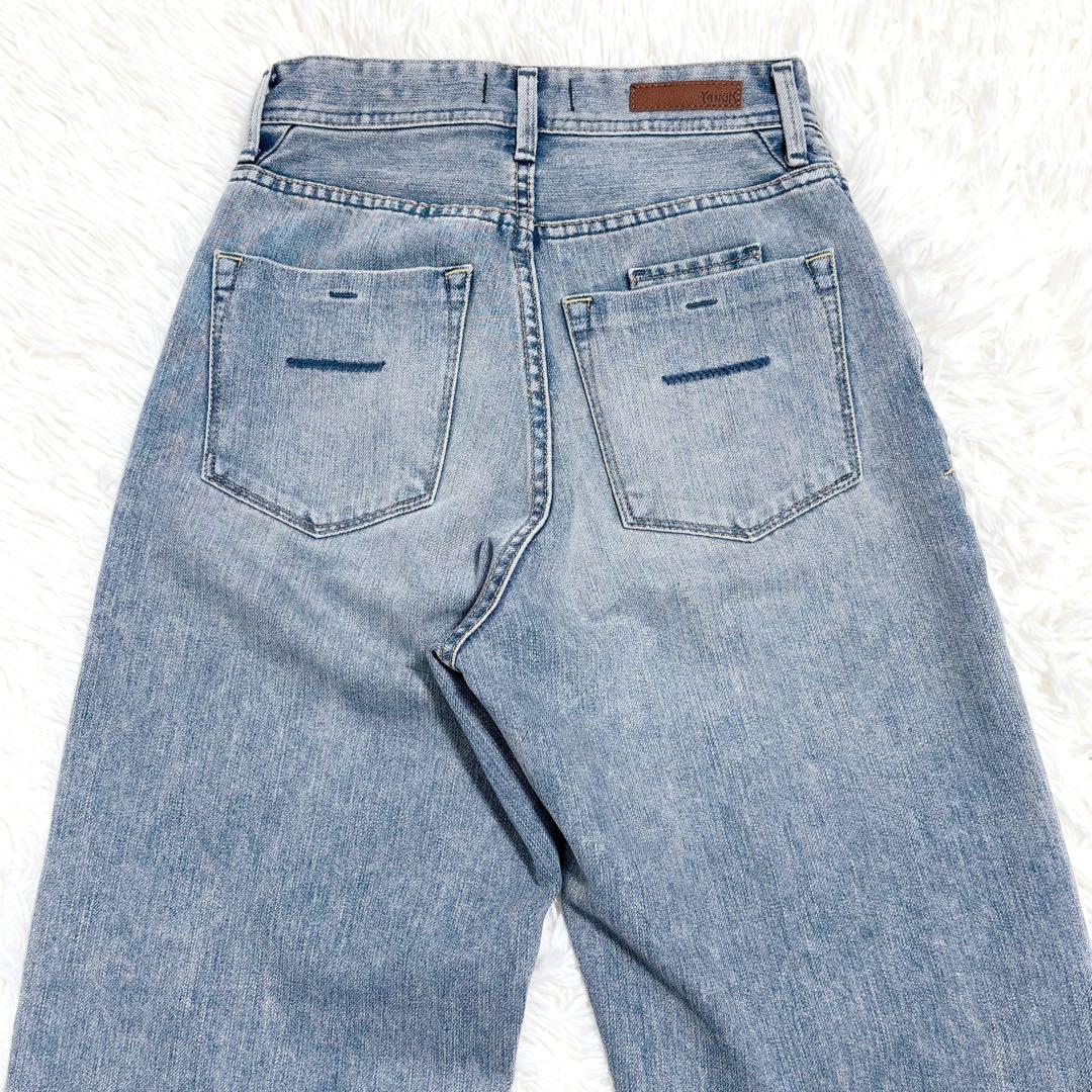 未使用級✨YANUK LEA Trick Denim ボーイズストレート 23