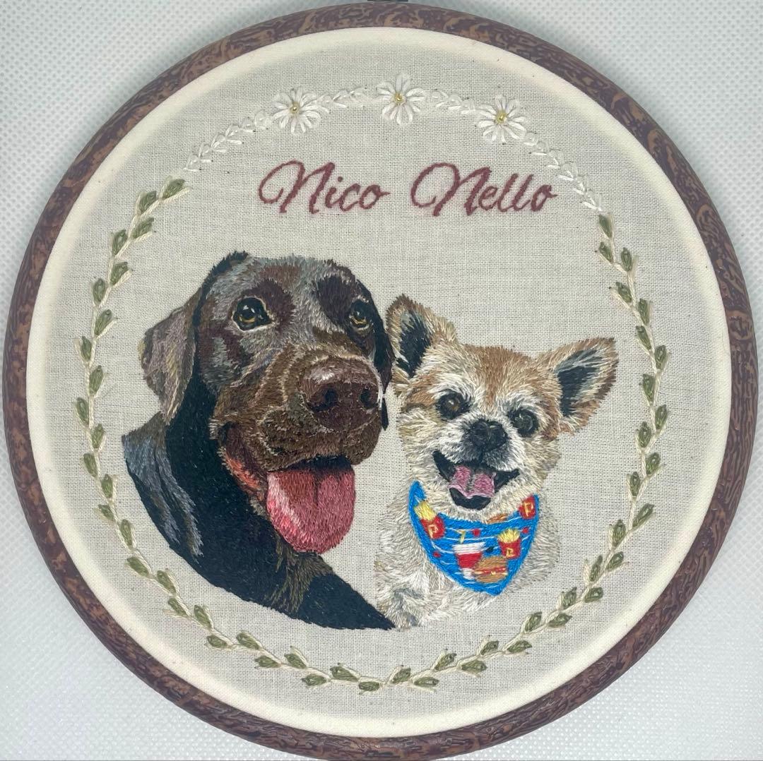 nello15714 うちの子刺繍オーダーメイド