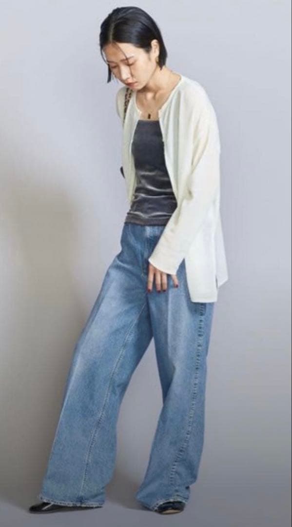 upper hights THE SISTER ワイドストレートデニムパンツ23