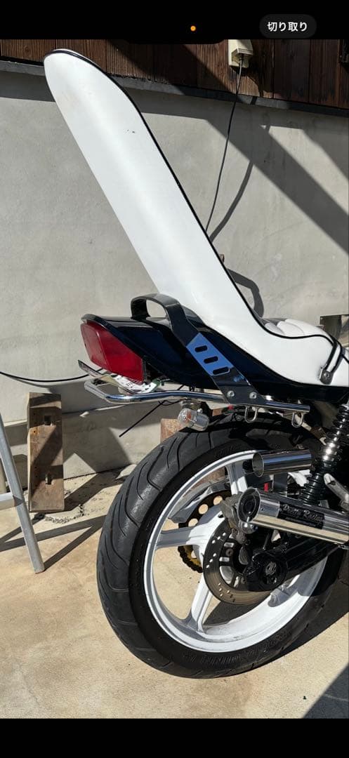 ゼファー400 ファッションタンデムバー