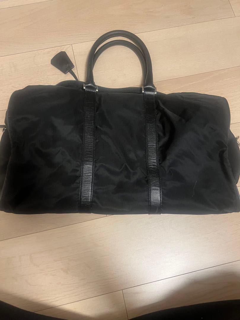 PRADA プラダ ボストンバッグ ハンド トラベルバッグ 黒