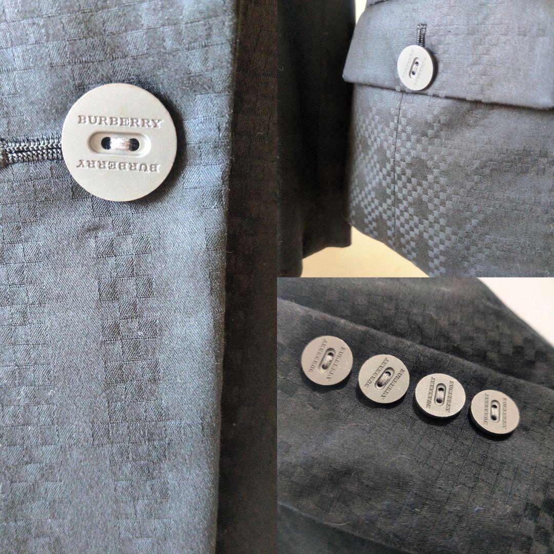 美品 バーバリーロンドン パンツセットアップ ビックチェック ブラック