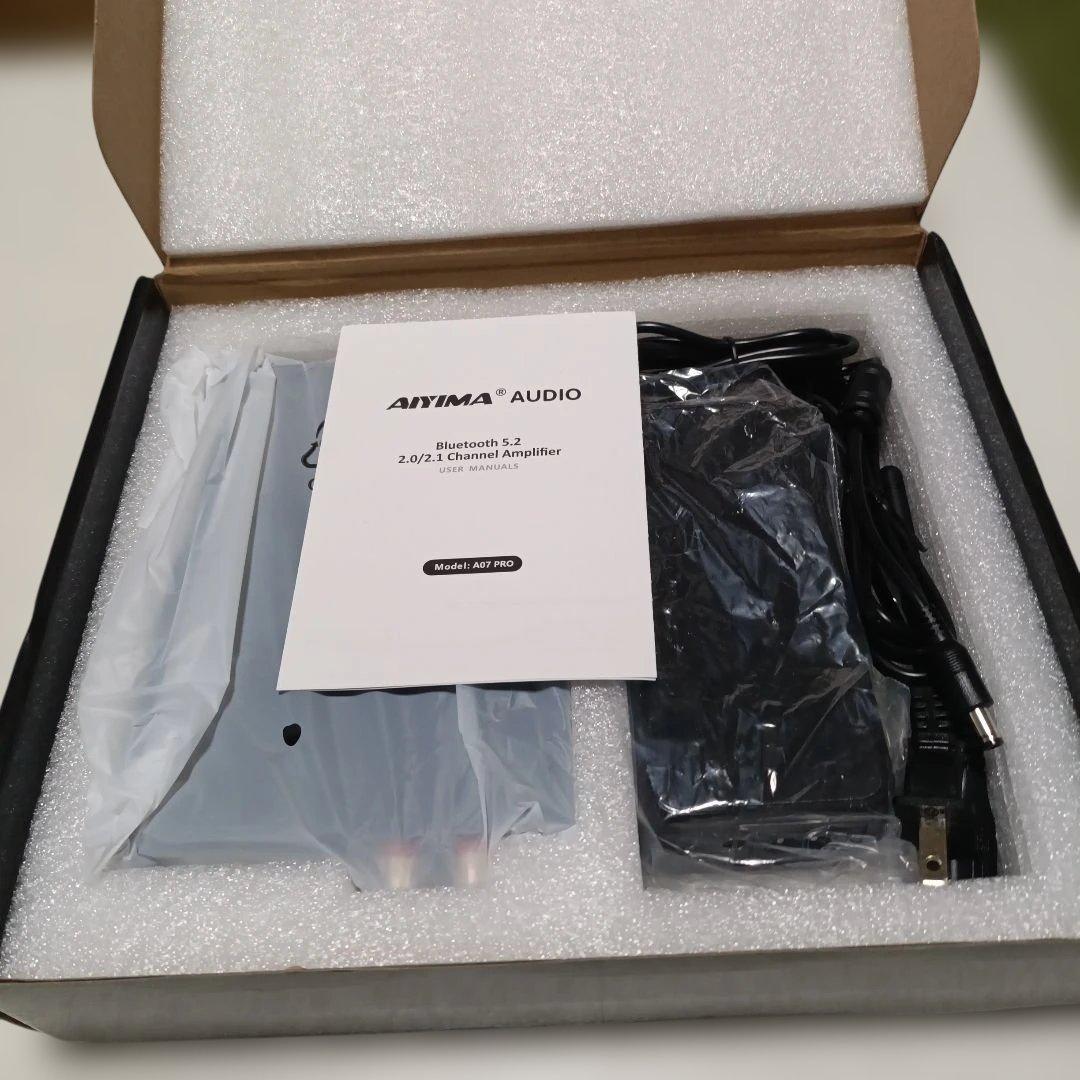 ANYIMA A07 Pro 2.0/2.1CH アンプ 電源アダプター48V