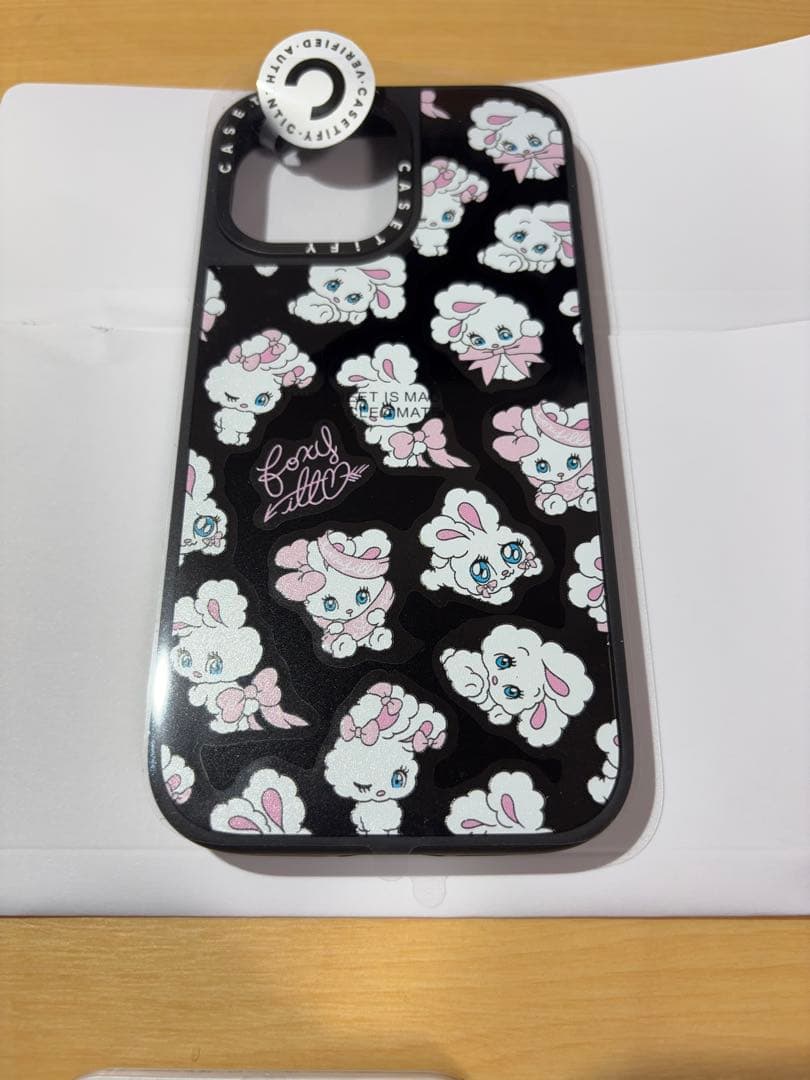 【新品未使用】Casetify リボンバニー iPhone 17 ミラーケース