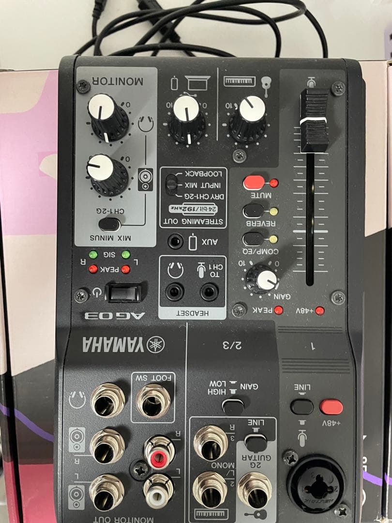 Yamaha AG03 MK2 ミキサー