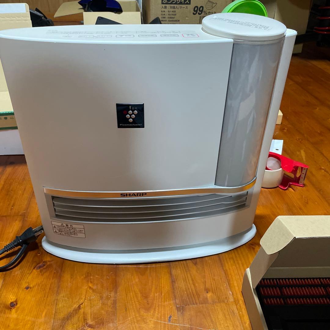 加湿セラミックファンヒーターフィルター付き2つ