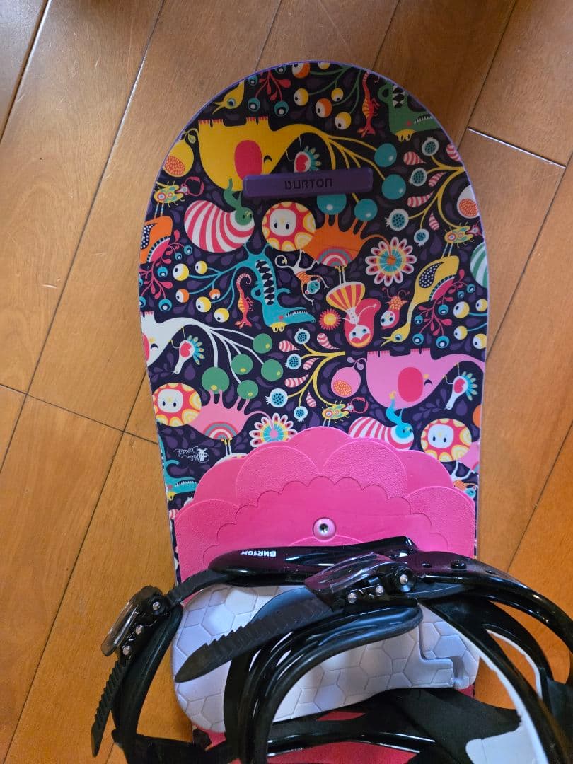 Burton スノーボードキッズ用　 115センチビンディング付