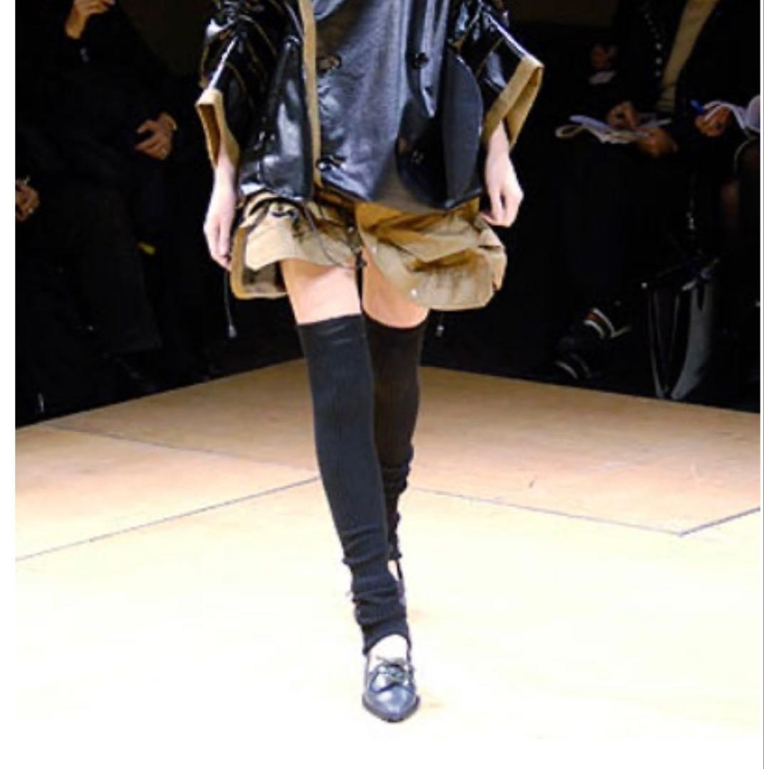 【極美品】新品未使用ジュンヤワタナベ コムデギャルソン ロングレッグウォーマー