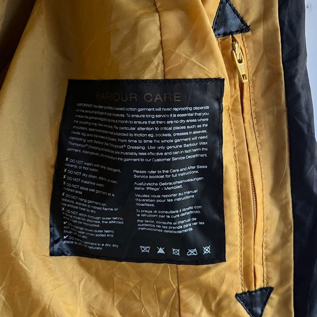 Barbour International オイルドジャケット バブアー 古着