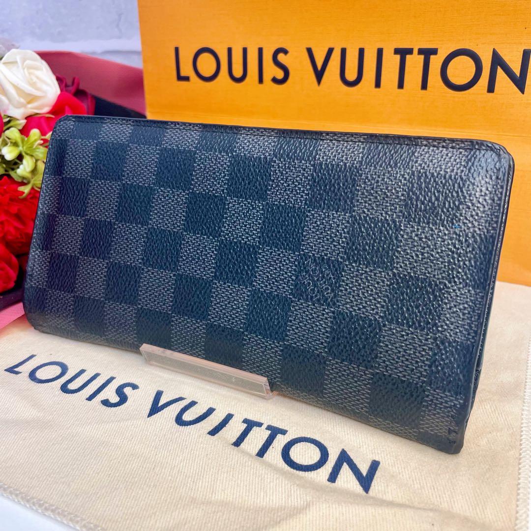 ✨超美品✨ ルイヴィトン ポルトフォイユ ブラザ ダミエ グラフィット 長財布