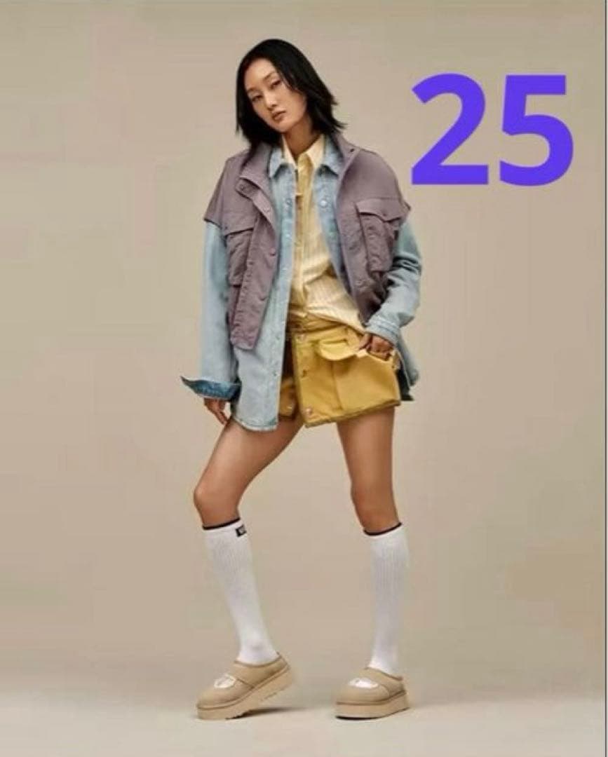 UGG アグ ビア メリージェーン 25cm ムートンブーツ