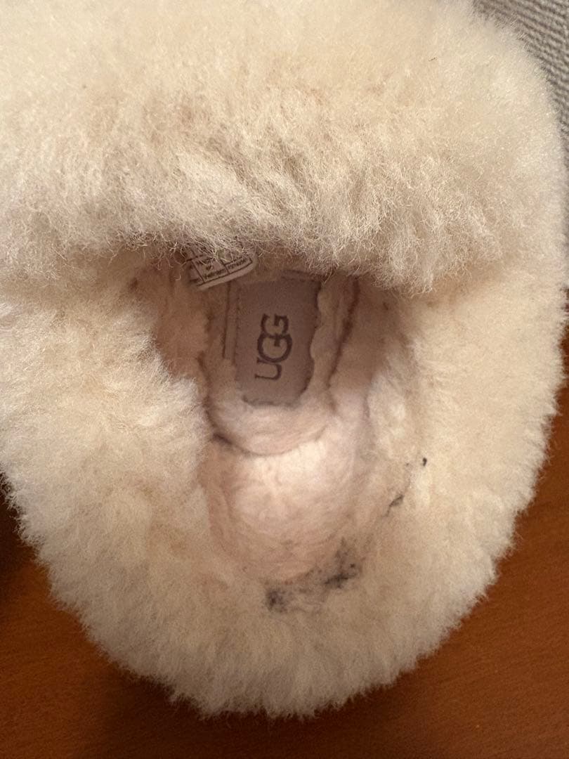 【更に更に値下げしました】UGG グレー ムートンブーツ 23センチ