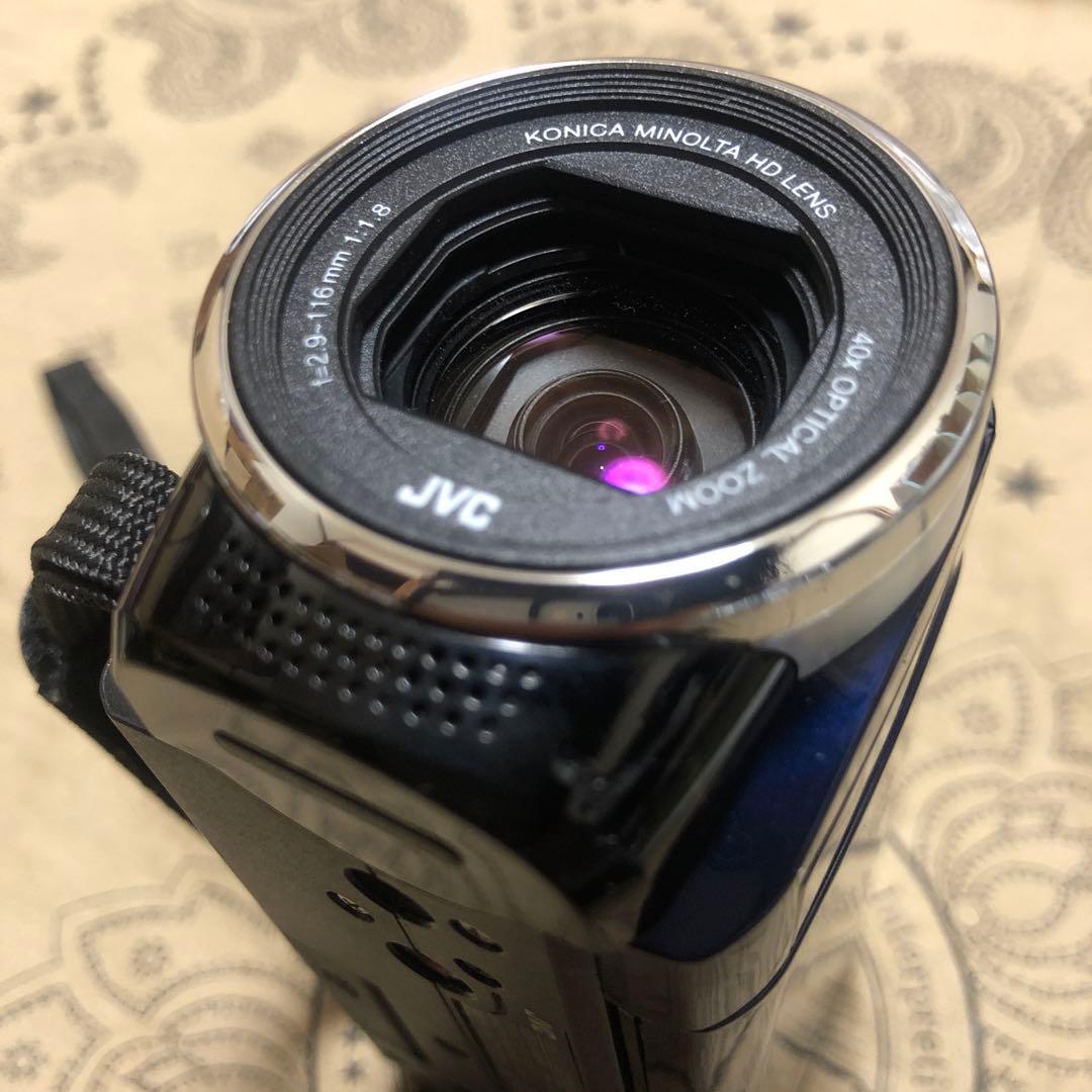 完品 JVC Everio GZ-E600 バッテリー3個付 ビデオカメラ