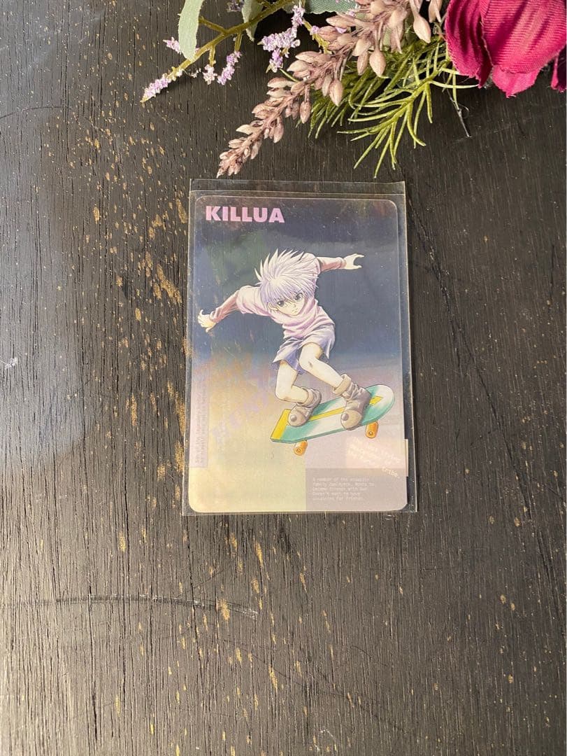 希少 hunter×hunter キルア クリアカード 日本アニメーション