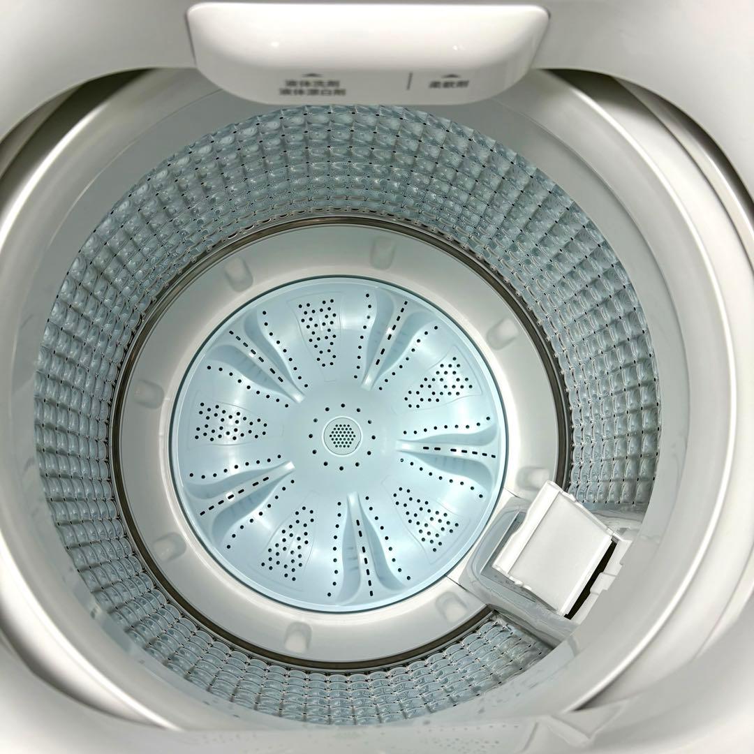 2025年製 洗濯機 一人暮らし 単身用 小型 保証付 送料無料 未使用に近い