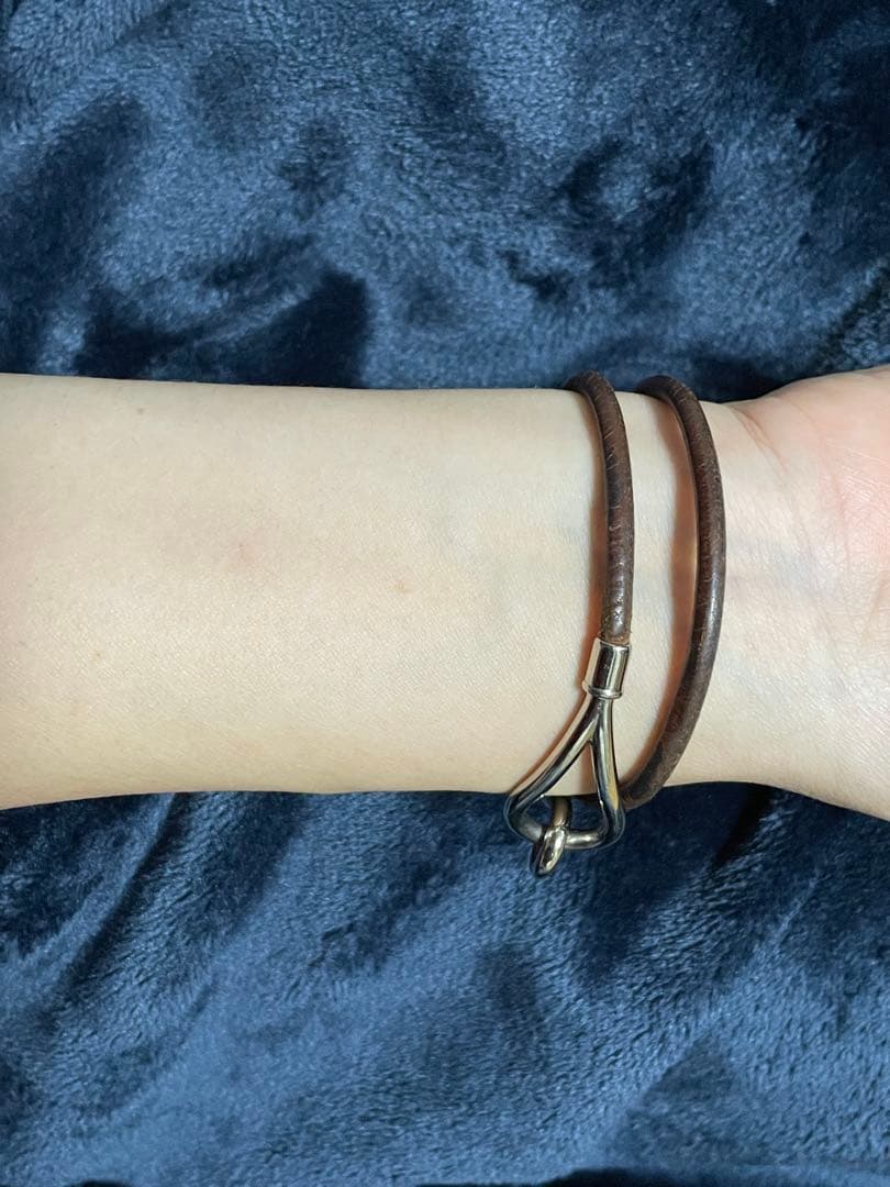 HERMESジャンボチョーカー　ブレスレットシルバー