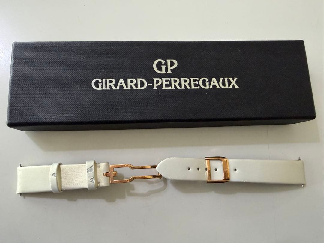 Girard-Perregaux ホワイトサテンバンドDバックルPGK18