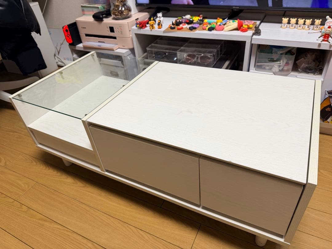 LOWYA ドレッサー付き　ローテーブル