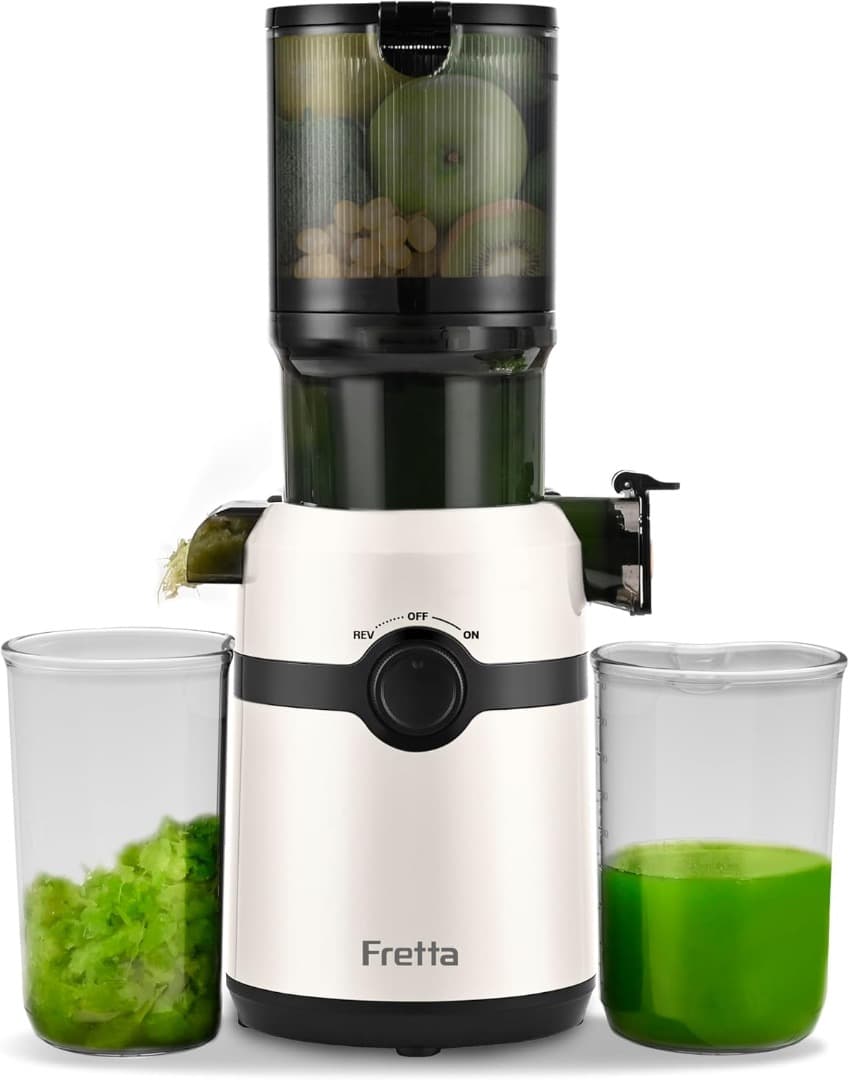 ✨早い者勝ち✨ジューサー 10.8cm広い投入口 1L大容量 スロージューサー