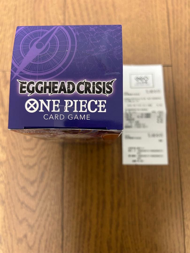 ワンピースカード　未開封　テープ付き EGGHEAD CRISIS 1BOX