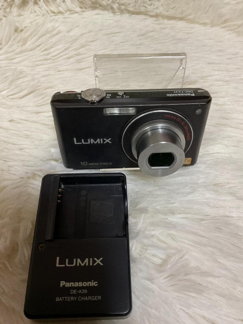 【簡易動作確認済】Panasonic LUMIX DMC-FX37 コンデジ