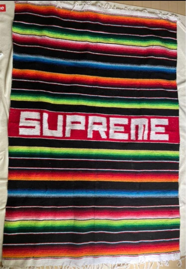 美品　Supreme serape blanket