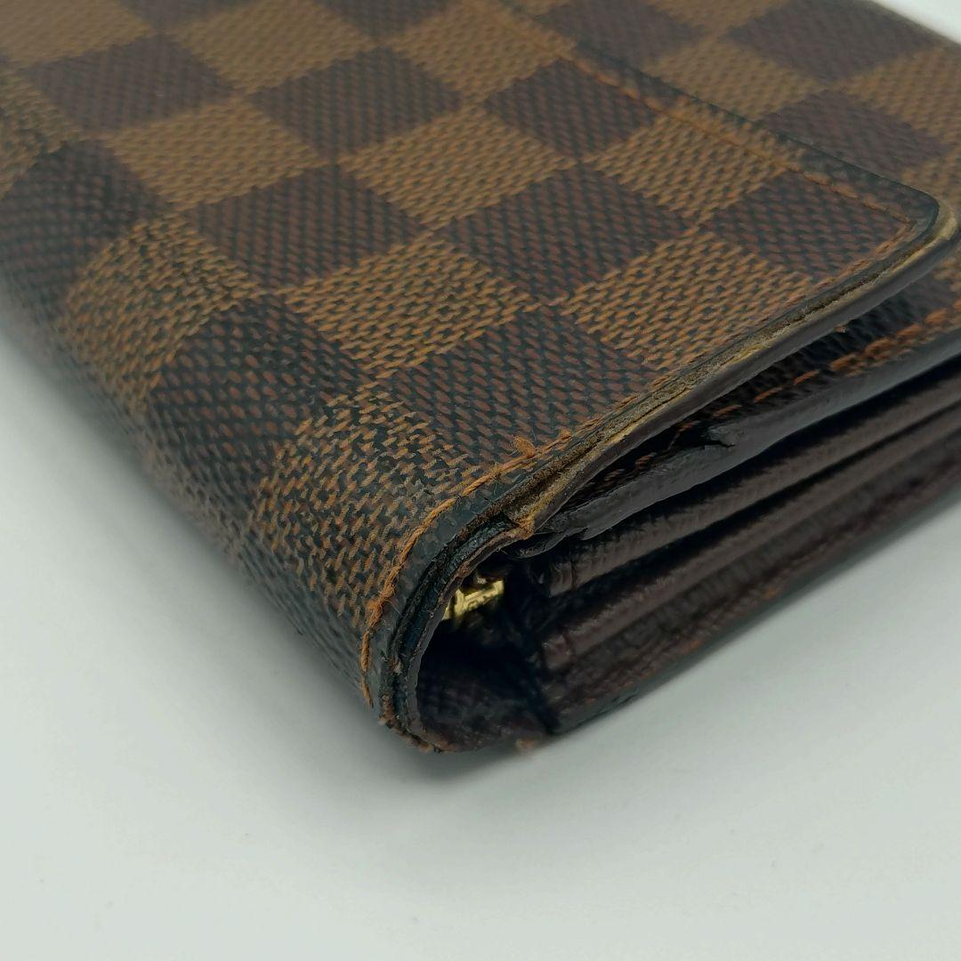 ダミエ 旧型 ポルトフォイユ サラ 長財布 2つ折り LV VUITTON