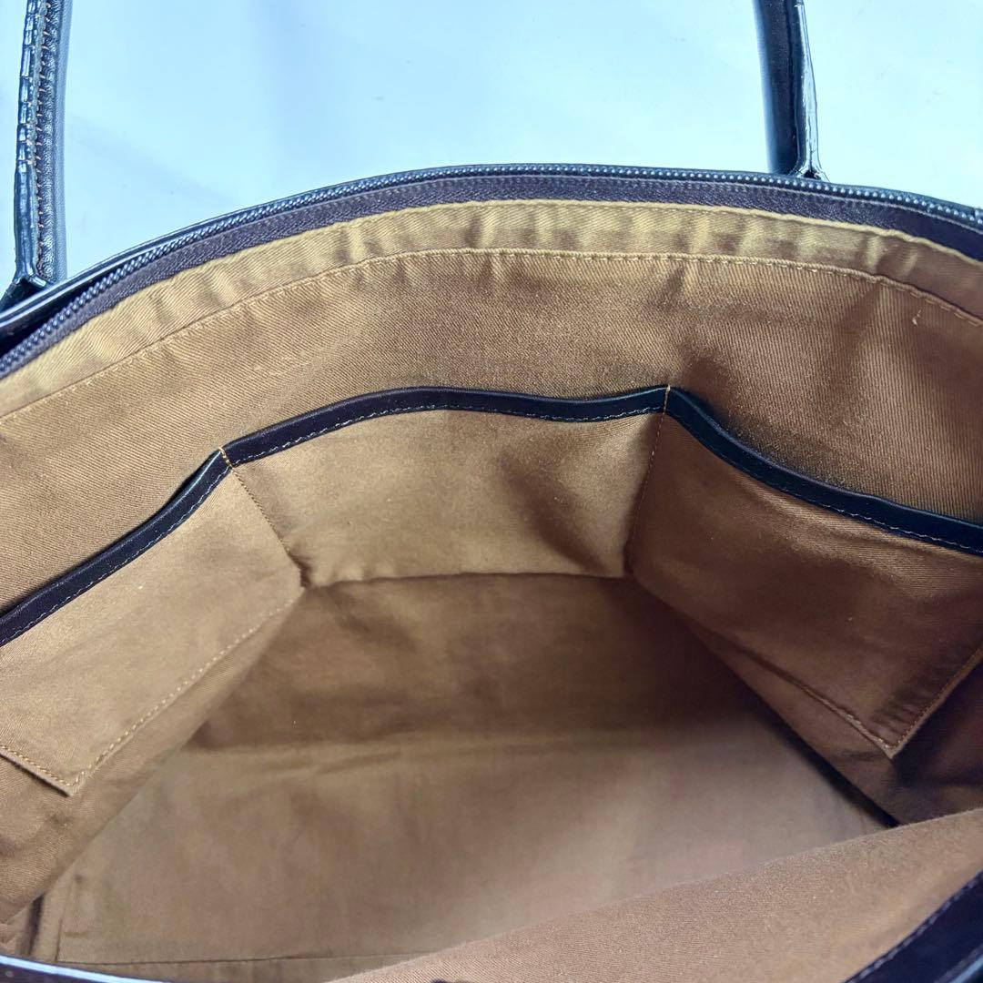 マザーハウス 　アンティークキャリア　 トートバッグ　A4可　PC可　ビジネス