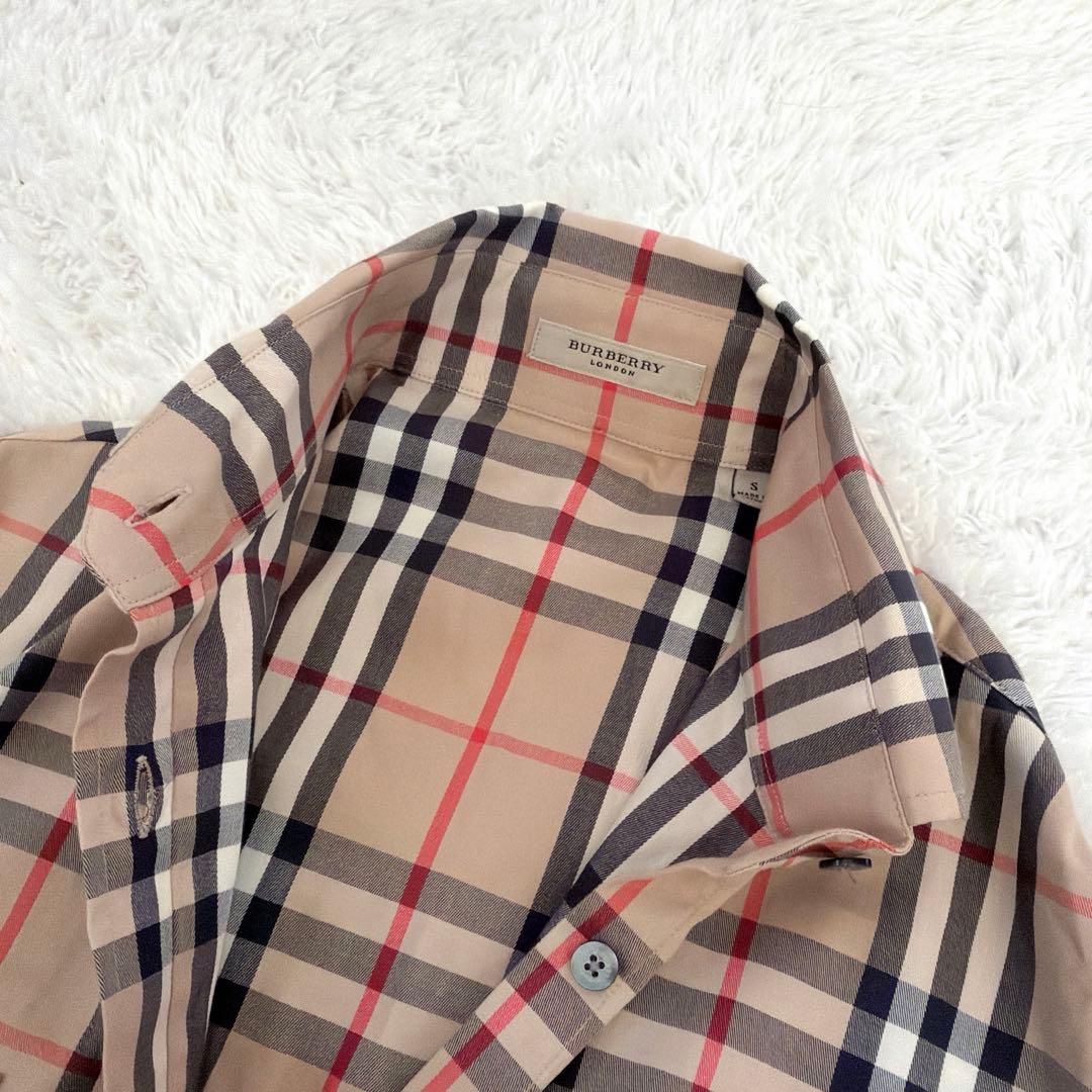 未使用級✨ BURBERRY LONDON ノバチェック シャツ チェック柄 S