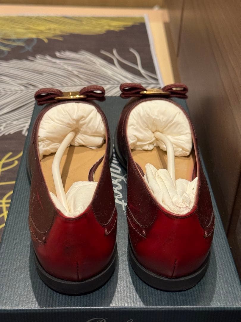 SaleサルヴァトーレフェラガモSalvatoreFerragamoフラット女靴