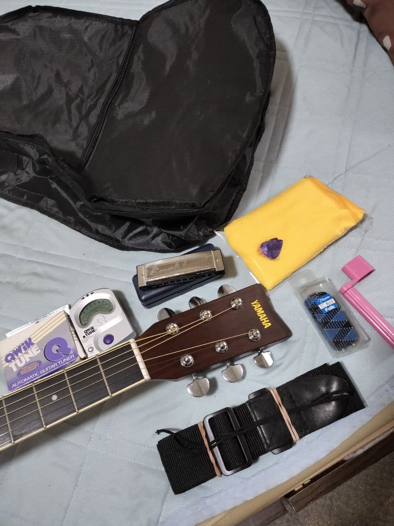 YAMAHA ヤマハ アコースティックギター ケースやオマケ多数付き 初心者最適