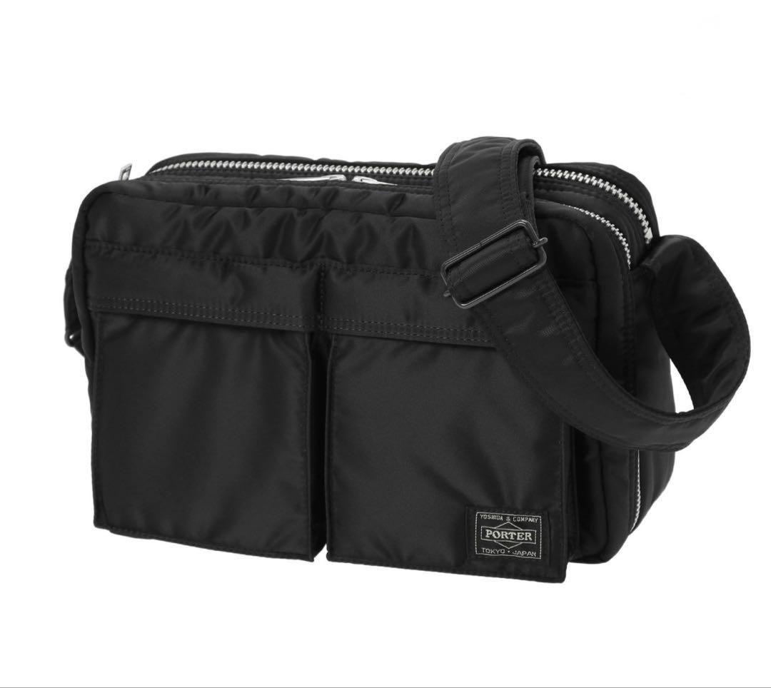 【新品未使用】PORTER / タンカー ブラック 2層ショルダー
