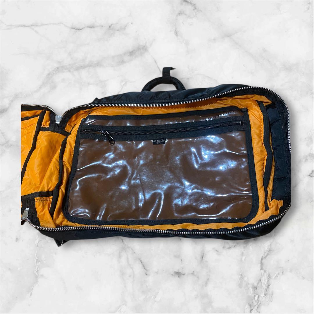 ポーター タンカー 3way ブリーフケース リュック 黒 ショルダー紐欠品