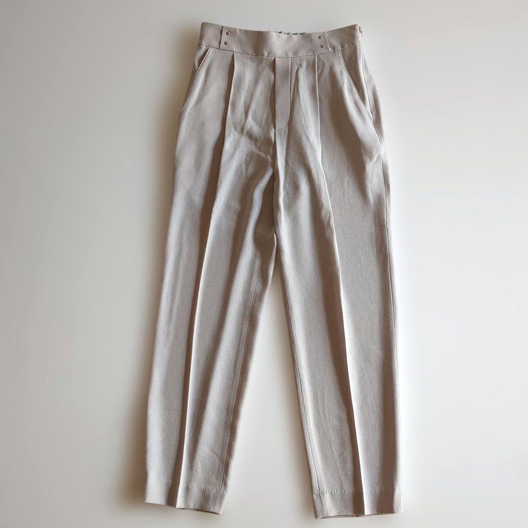 グリーンレーベルリラクシング パンツスーツ セットアップ カラーレス 38